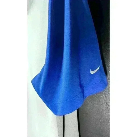 NIKE GOLF DRI-FIT MEN'S LARGE PERFORMANCE GOLF POLO SHIRT GRAY BLUE ACTIVE - Picture 2 of 6